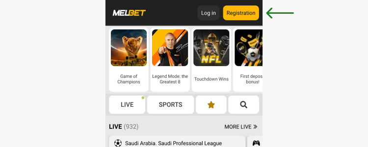 Website Login - Melbet - Bookmakers Ghana